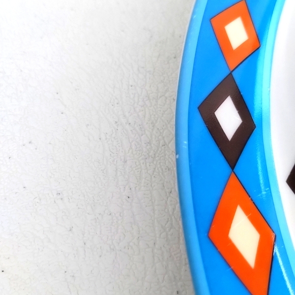 Kokopelli Southwest Design Decorative Only Oval Plate 11 Inch Colorful Set Of 2 - Picture 16 of 16